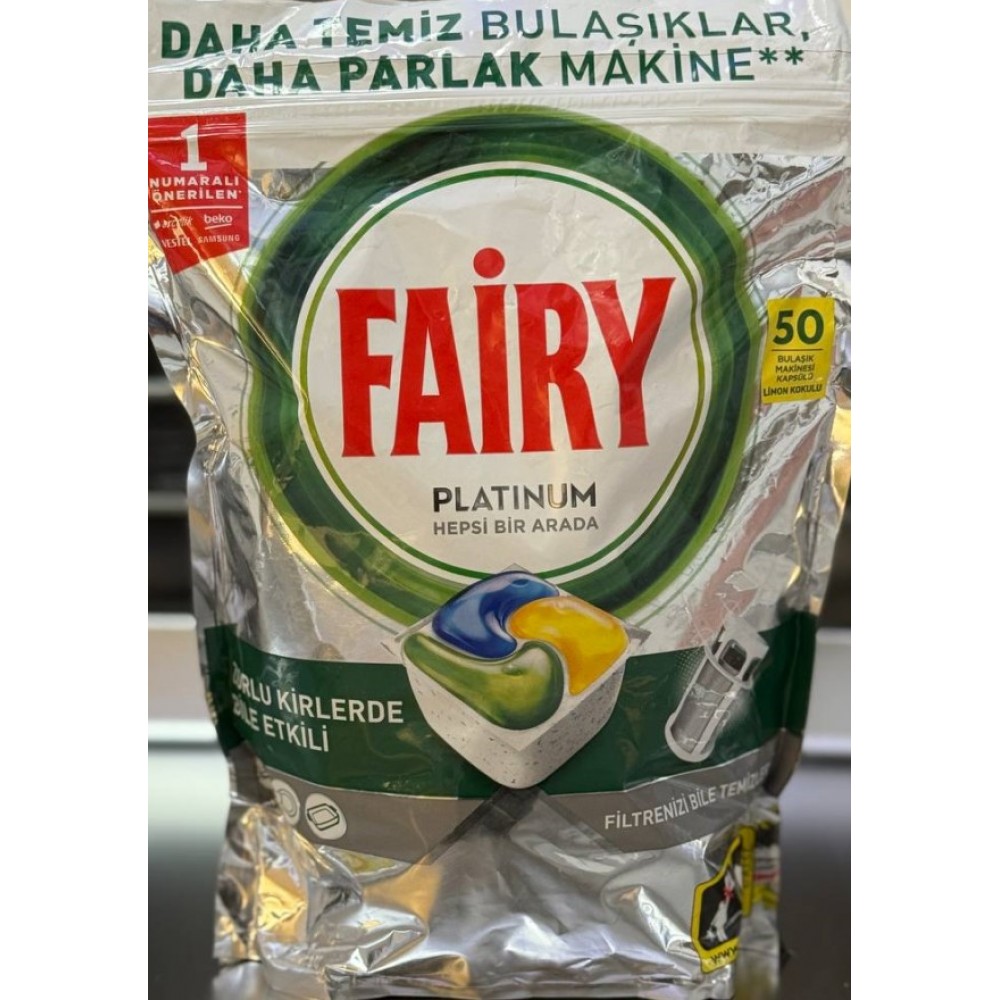 قرص ماشین ظرفشویی فیری بسته 50 عددی