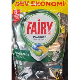 قرص ماشین ظرفشویی فیری مدل پلاتینیوم بسته ۷۲ عددی